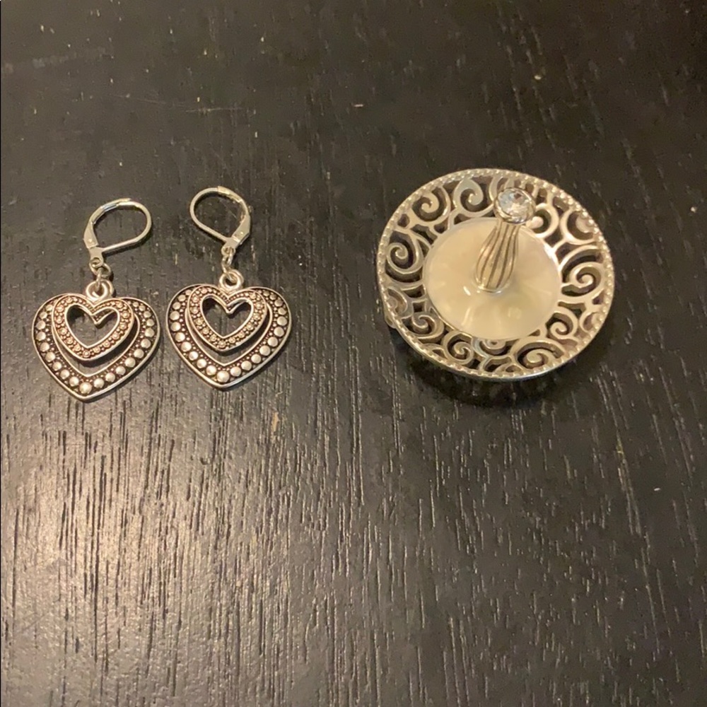 Brighton Ring Holder and Brighton style earrings